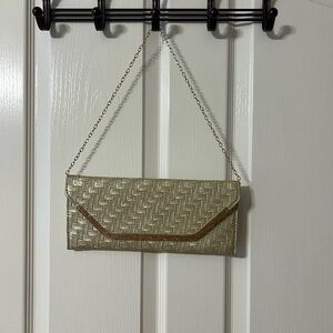 Vintage Small Gold Evening Bag